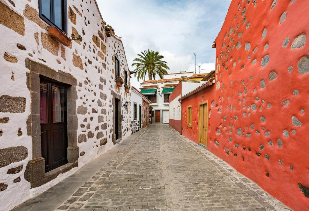 Villa Flatguest La Casona Roja Santa Brígida Esterno foto